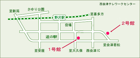 テレワークセンター位置図