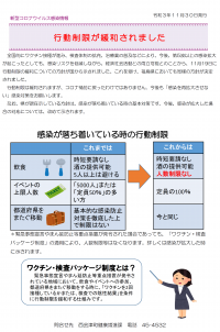 行動規制緩和