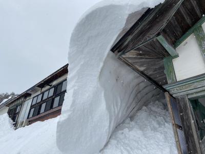 屋根の雪