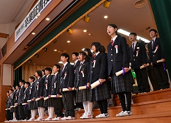 西会津小学校卒業式